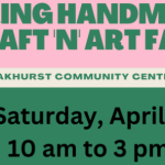 Spring Handmade Craft N Art Fair