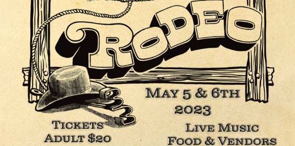 Flyer for the Coarsegold Rodeo