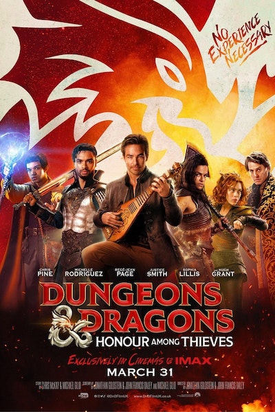 Image of the movie poster for Dungeons & Dragons. 
