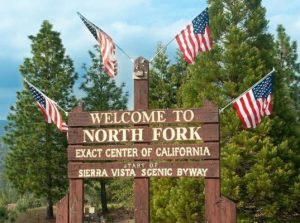 Image of the Welcome to North Fork sign.