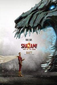 Image of the movie poster for Shazam.