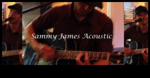 Image of the banner ad for Sammy James.