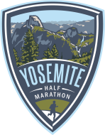 Image of the Yosemite Half Marathon logo. 