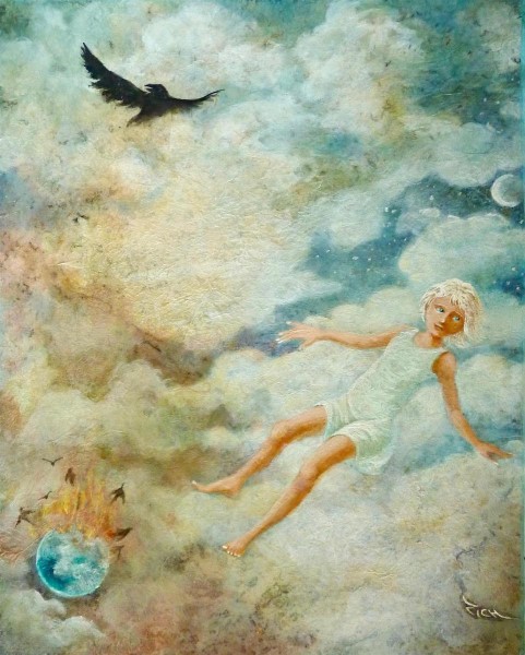 Image of "Floating Above It All,"by Jane Zich.