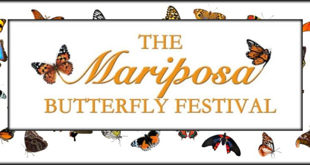 Image of the banner ad for the Mariposa Butterfly Festival.