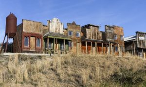 Image of the ghost town of Deadman Ranch.