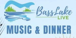 image of a Flyer for bass lake live music and dinner