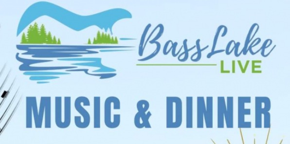 Flyer for bass lake live music and dinner
