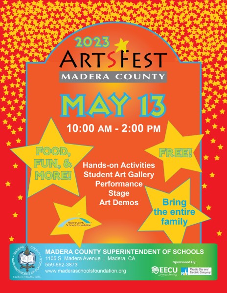 Image of the flyer for ArtsFest.
