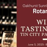 Oakhurst Sunrise Rotary Wine Tasting Trip