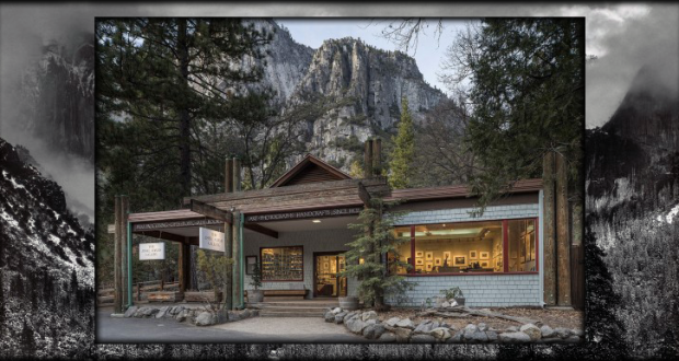 Image of the Ansel Adams' Gallery at Yosemite.