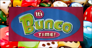 Image of a banner ad that says "It's Bunco Time!"