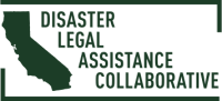 Image of the Disaster Legal Collaborative logo. 