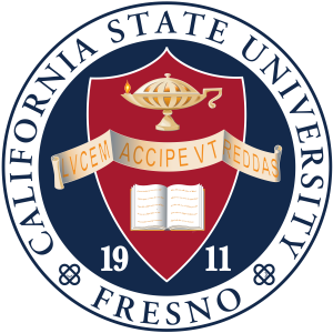 Image of the Fresno State logo.