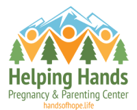 Image of the Helping Hands Pregnancy & Parenting Center logo.