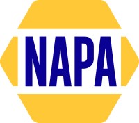 Image of the Napa Auto Parts logo. 