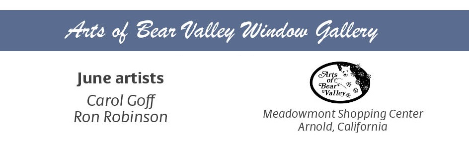 June Arts of Bear Valley Window Gallery