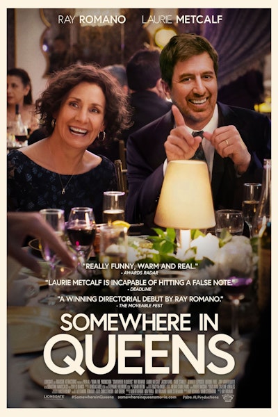 Image of the poster of the movie Somewhere in Queens. 