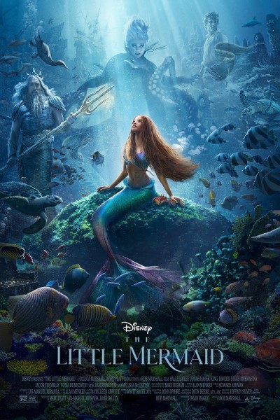 Image of the movie poster for The Little Mermaid. 