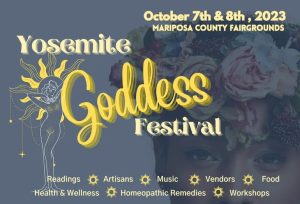 Flyer for the Yosemite Goddess Festival