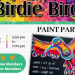 Birdie Bird Paint Party At The Sierra Senior Center