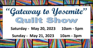 Image of the quilt show flyer.