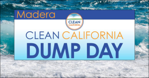 Image of the banner ad for Madera County Dump Day.
