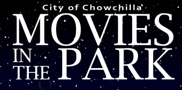 Header for city of Chowchilla movies in the park