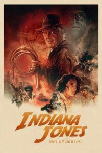 Image of the movie poster for Indiana Jones - Dial of Destiny.
