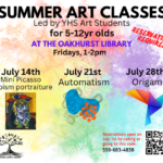 Oakhurst Library Summer Art Program