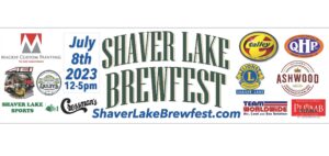 image of header for shaver lake brewfest