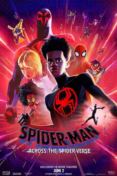 Image of the Spiderman movie poster. 