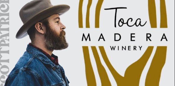Image of a flyer for live music sundays at the toca madera winery