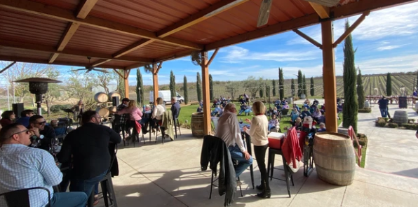 image of people at the toca madera winery