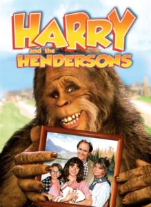 Image of the movie poster for Harry and the Hendersons.