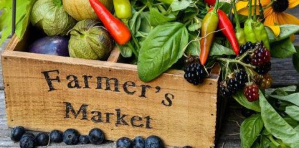 image of fresh produce for farmers market