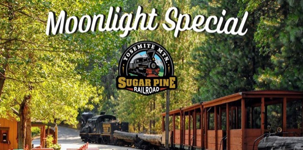 Image of Yosemite Mountain Sugar Pine Railroad Moonlight Special
