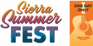 Image of a flyer for the Sierra summer fest