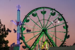 Image of the madera district fair ferris wheel