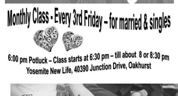 image of a flyer for the honoring marriage event