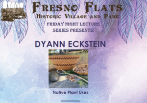 image of a flyer for the fresno flats lecture
