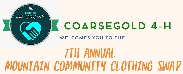 7th Annual Mountain Community Clothing Swap