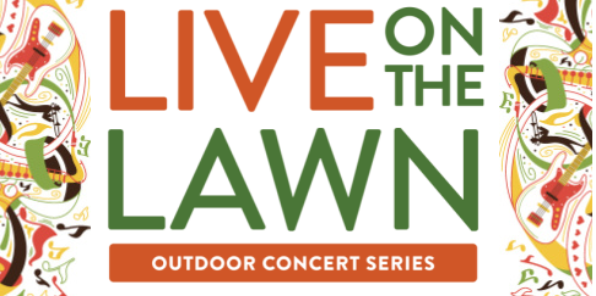 Image of a header for the live on the lawn event