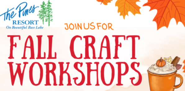 Image of a header for the fall craft workshops
