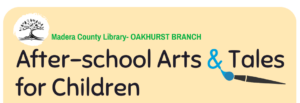 Image of a flyer for the afterschool arts and tales for children