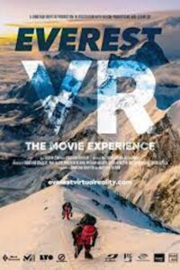 "Everest VR Movie Poster: Immerse yourself in the ultimate movie experience, as you conquer the majestic Mount Everest."