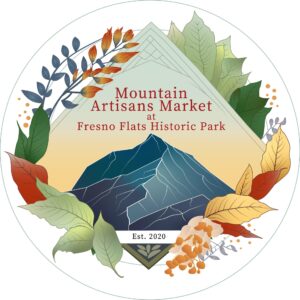 Image of a logo for the mountain artisans market at fresno flats