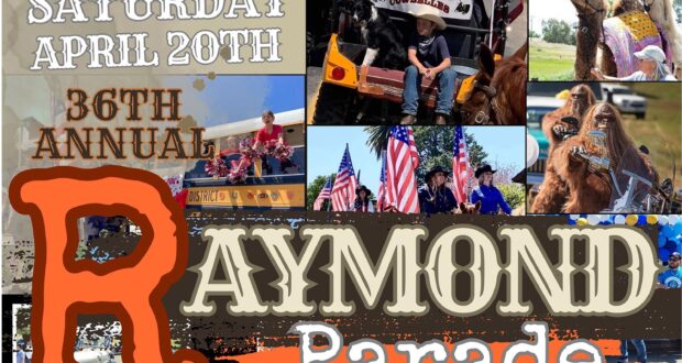 image of a flyer for the Raymond parade