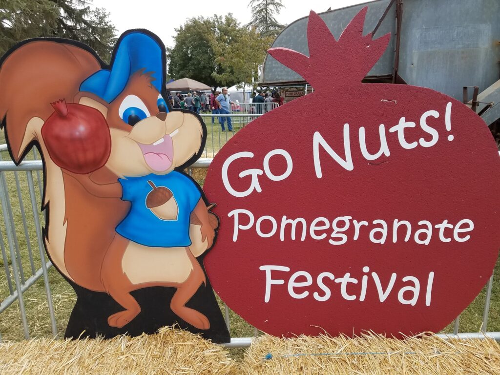 Pomegranate, Fruit, & Nut Festival With a Special Guest