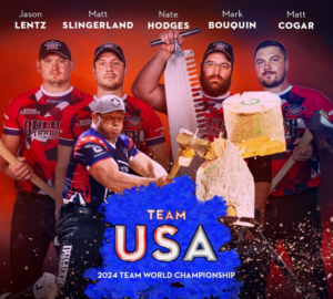 Image of STIHL TIMBERSPORTS Team USA 2024.